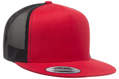 Yupoong Flat Billed Trucker Snap Back