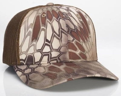 Richardson Camo Mesh Trucker Hat